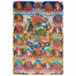 21 Green Tara Thangka